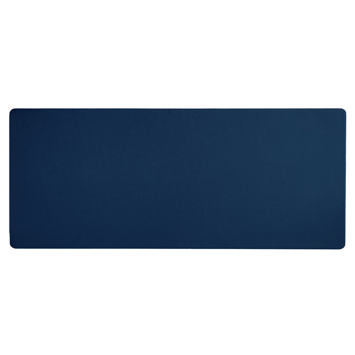 Navy Blue Leatherette 30" x 12.5" Conference Table Single Runner