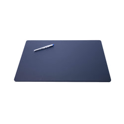 Navy Blue Leather 20 x 16 Conference Table Pad