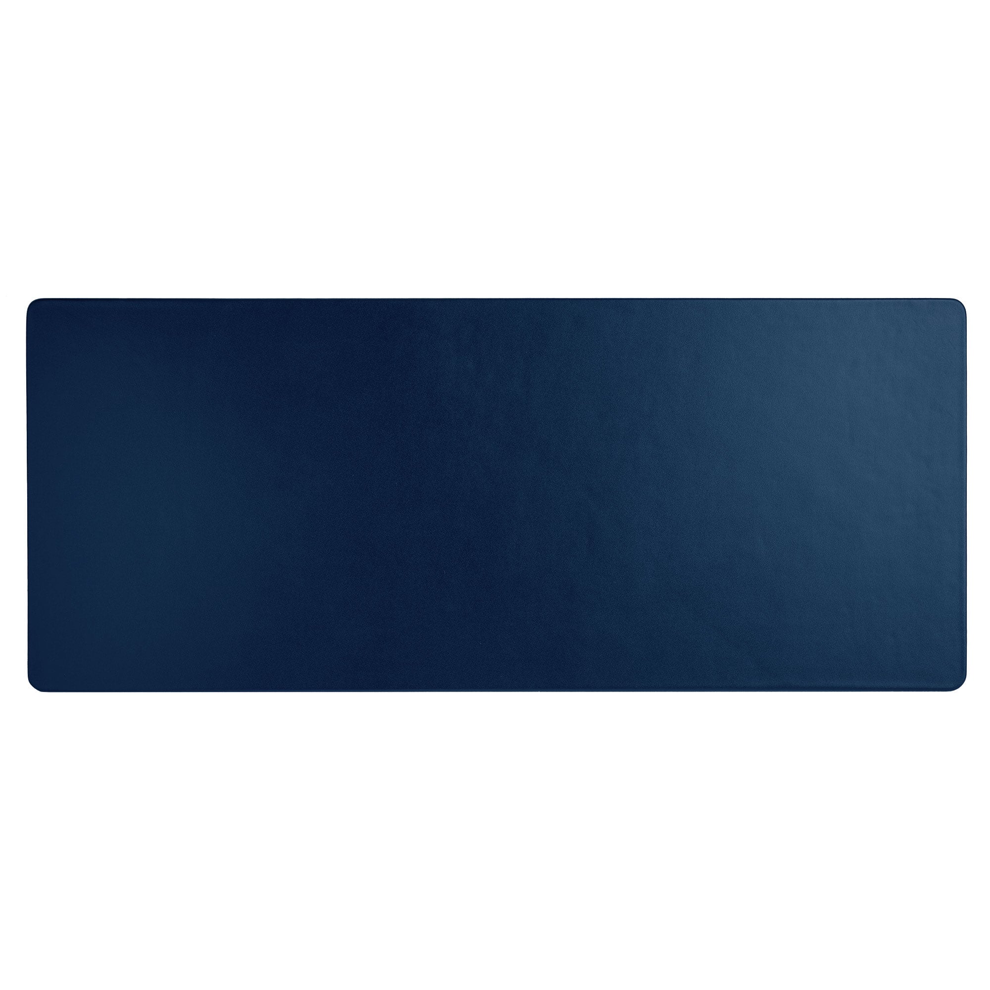 Navy Blue Leather 30" x 12.5" Keyboard/Mouse Desk Mat