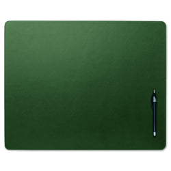 Dark Green Leatherette 20 x 16 Conference Table Pad