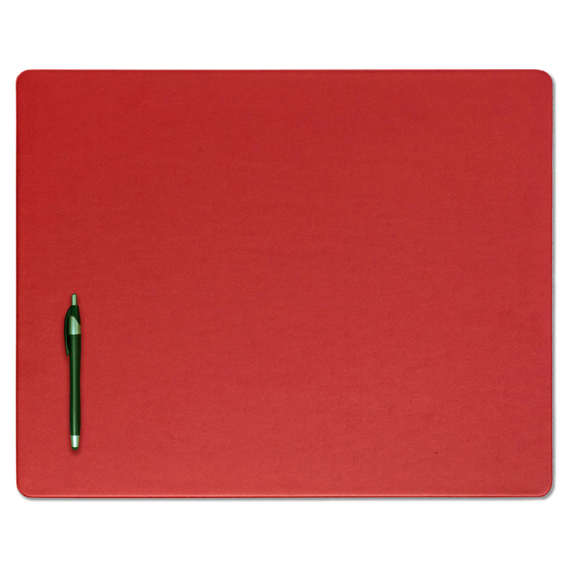 Red Leatherette 20 x 16 Conference Table Pad