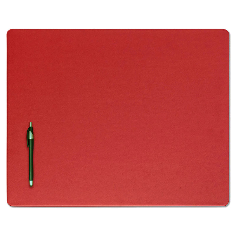 Red Leather 20 x 16 Conference Table Pad