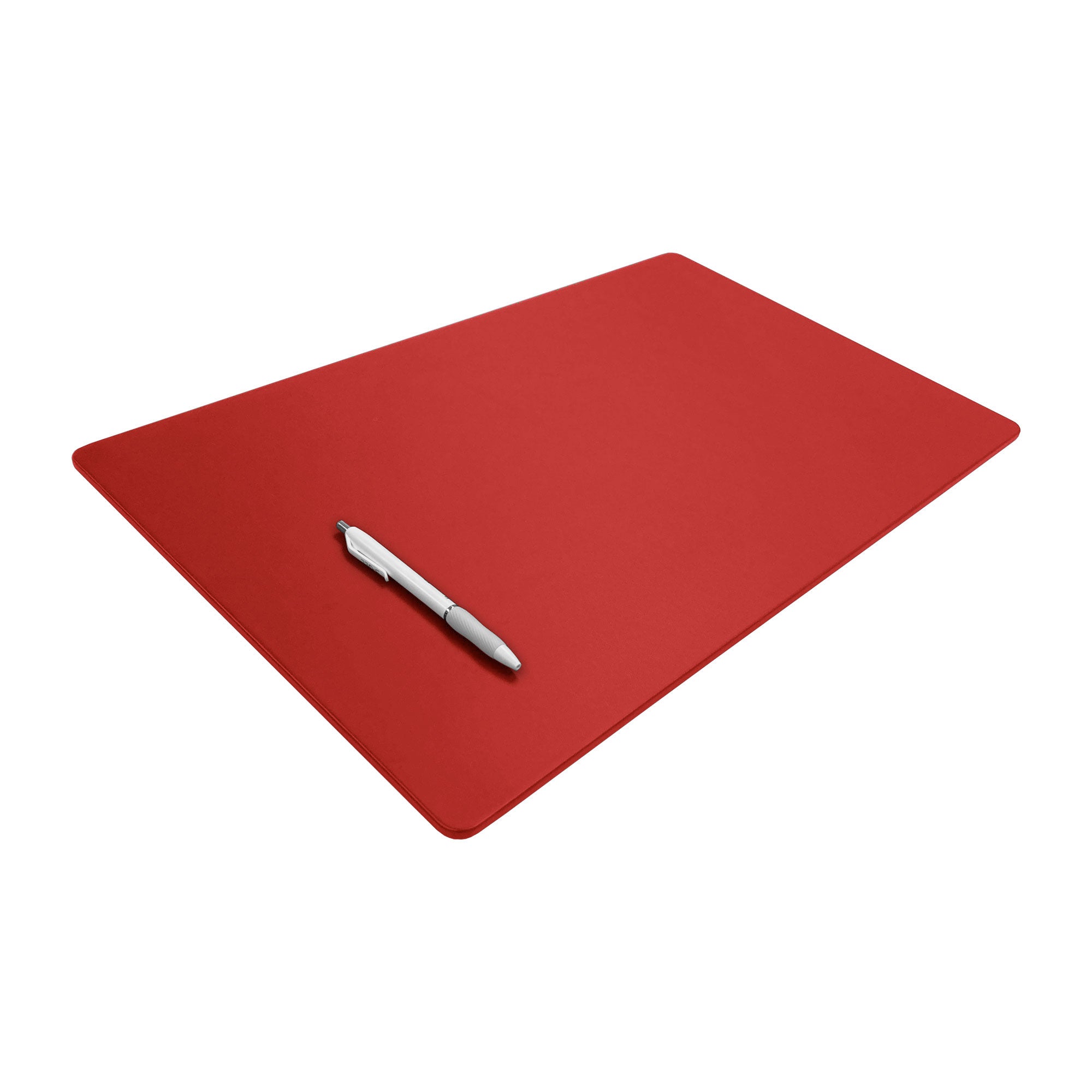 Red Leather 22" x 14" Conference Pad