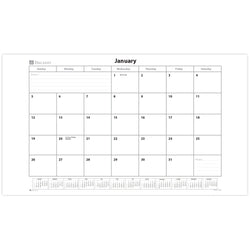 Desk Pad Monthly 2024 Calendar Insert, 32.875 x 18.875