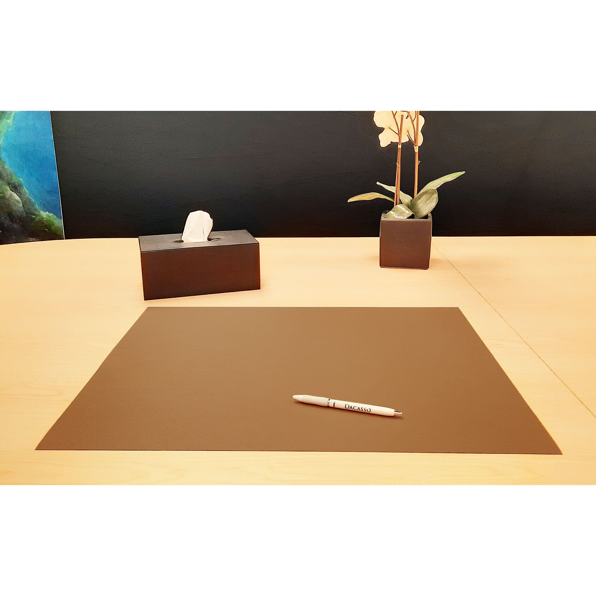 Warm Tan Brown 24" x 19" Blotter Paper Pack (5pk)