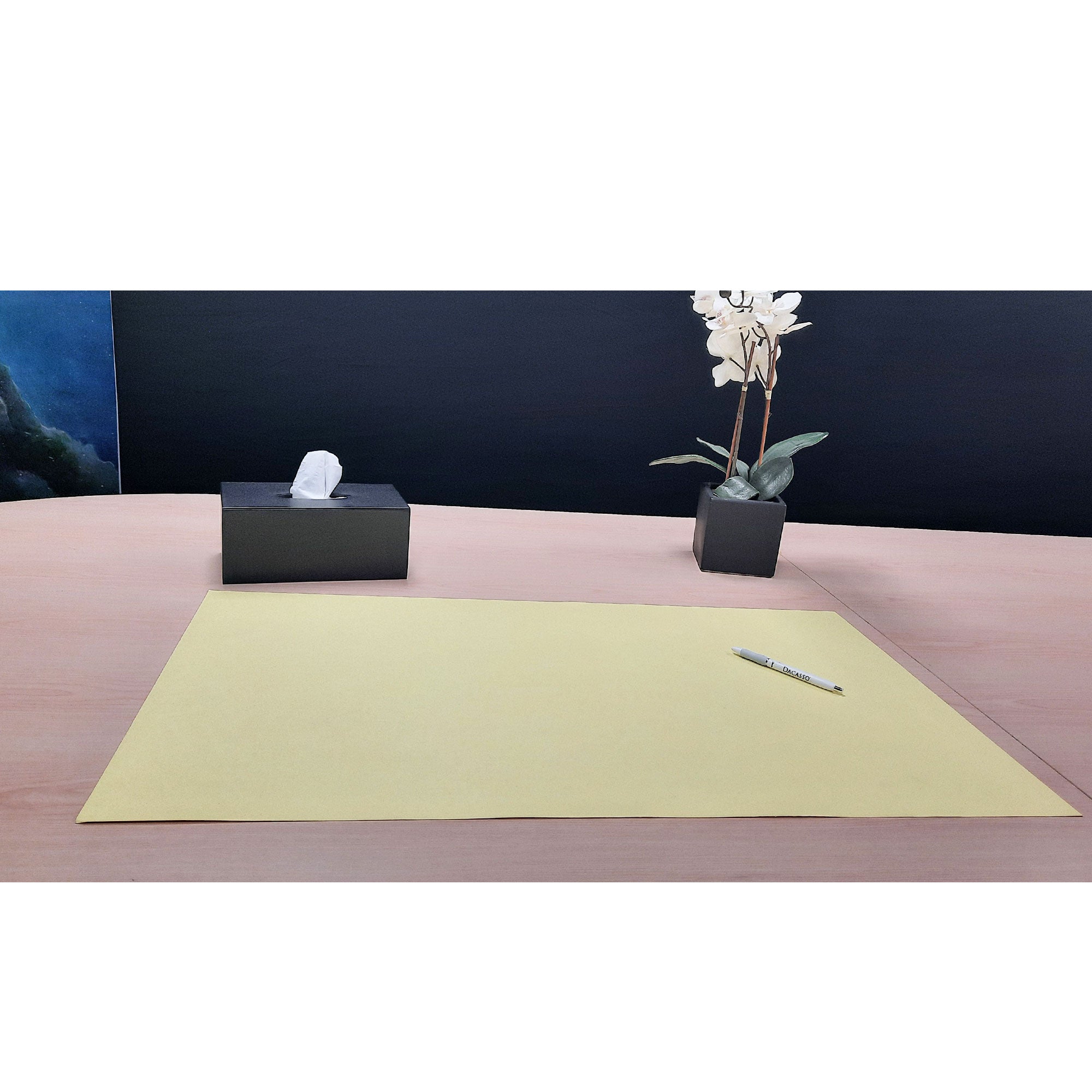 Pastel Yellow 34" x 20" Blotter Paper Pack (5pk)