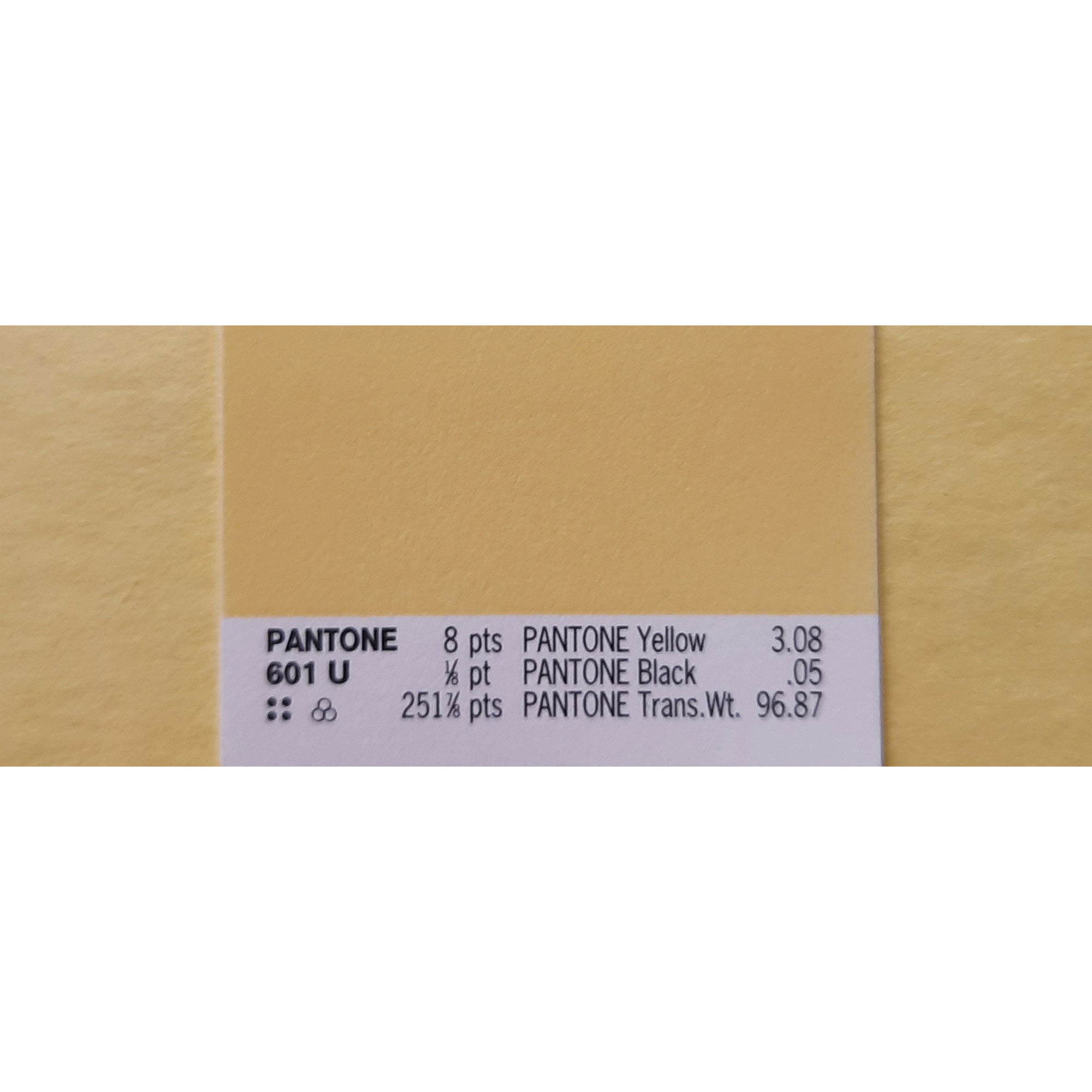 Pastel Yellow 34" x 20" Blotter Paper Pack (5pk)