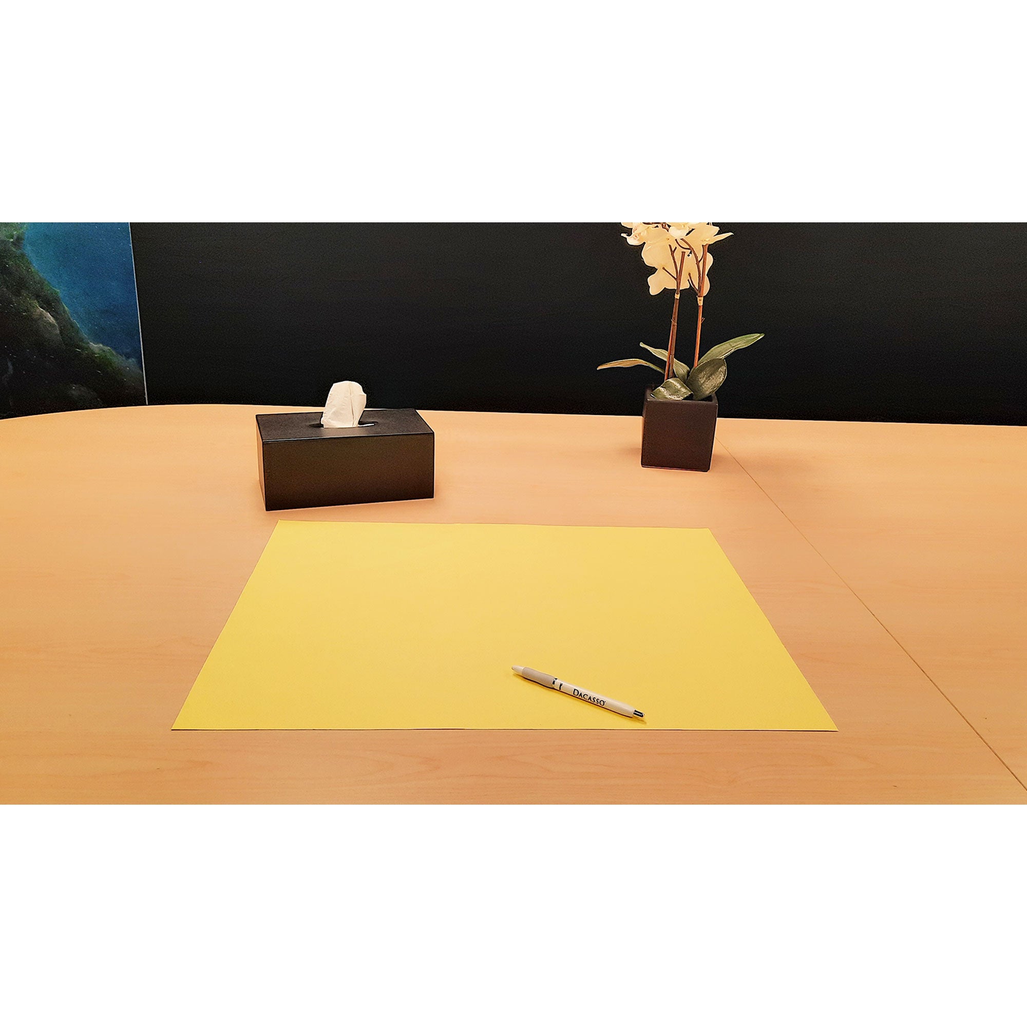 Pastel Yellow 24" x 19" Blotter Paper Pack (5pk)