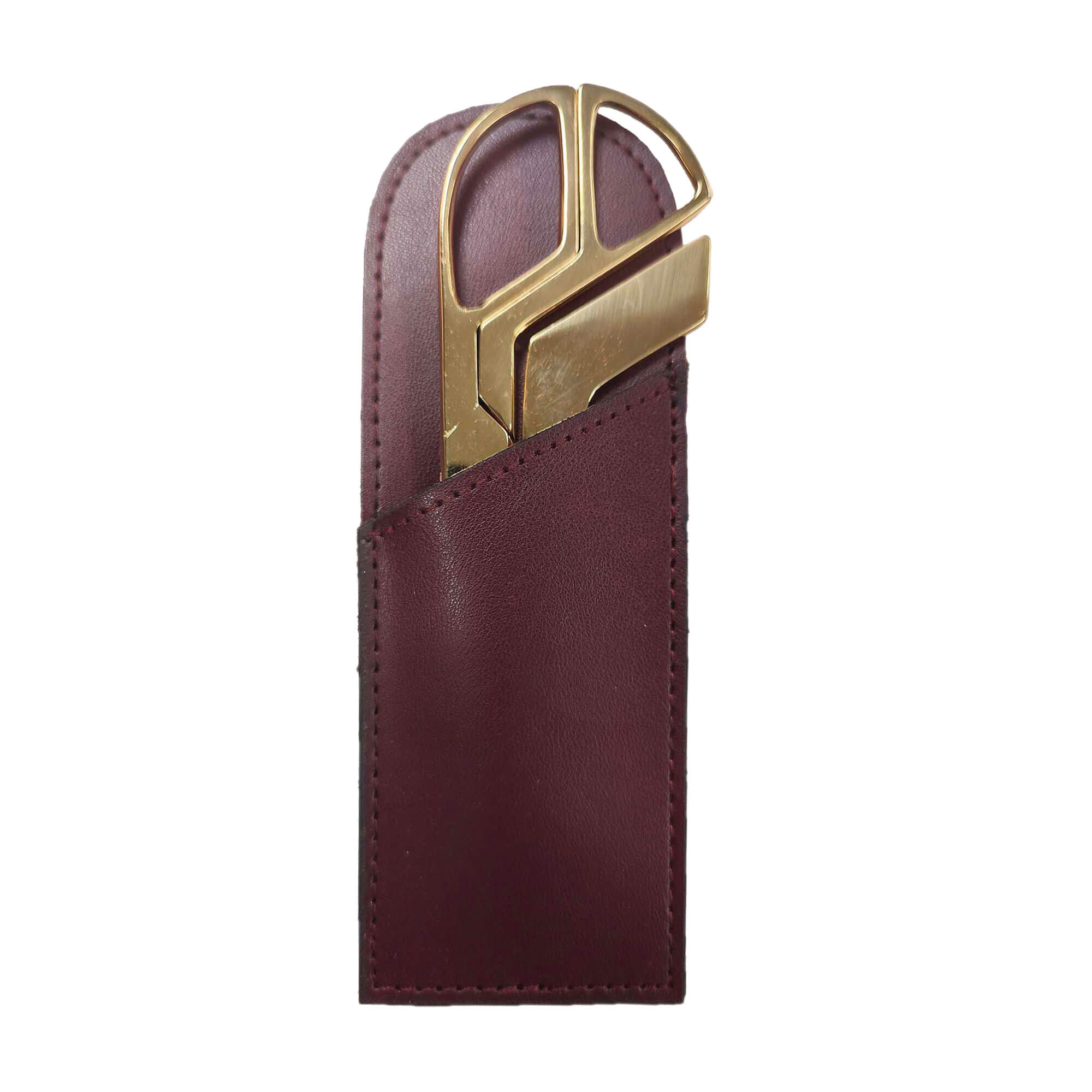 Burgundy Bonded Leather Mini Library Set