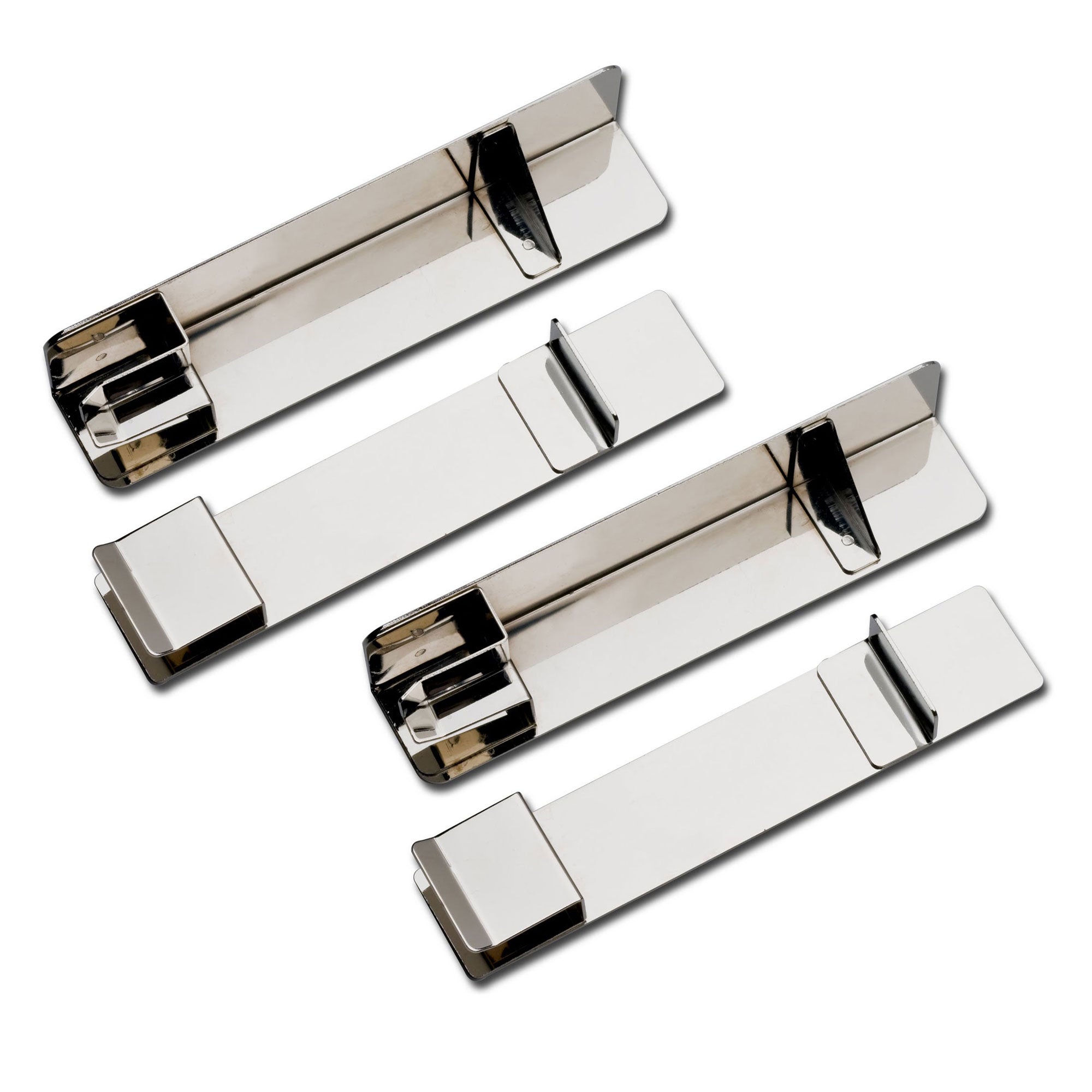 Silver Stacking Tray Post Set