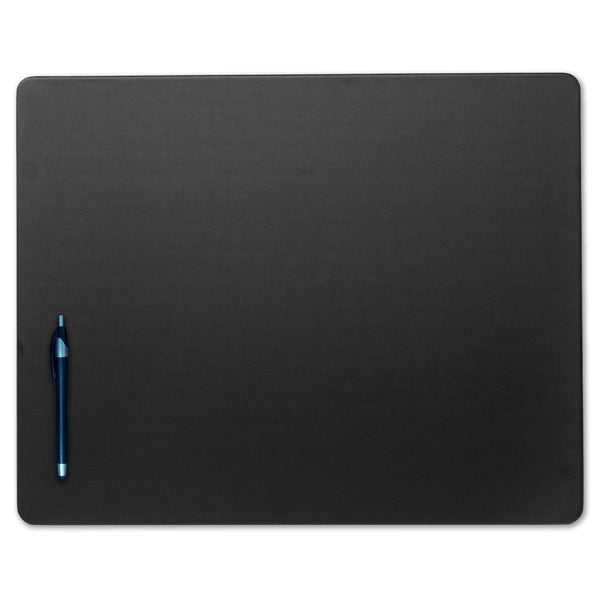 Black Leatherette 20" x 16" Conference Table Pad