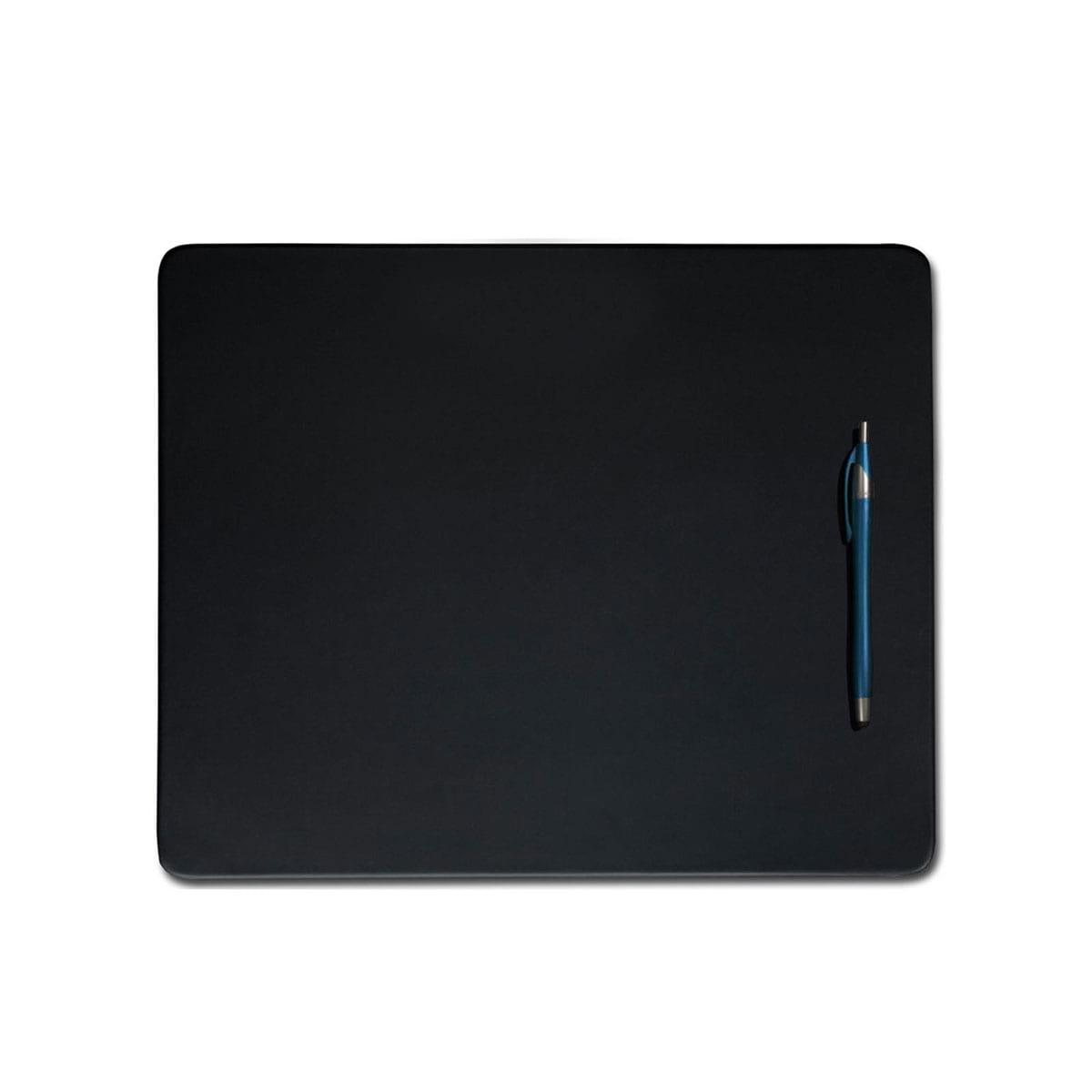Classic Black Leather 14 x 11.5 Conference Table Pad