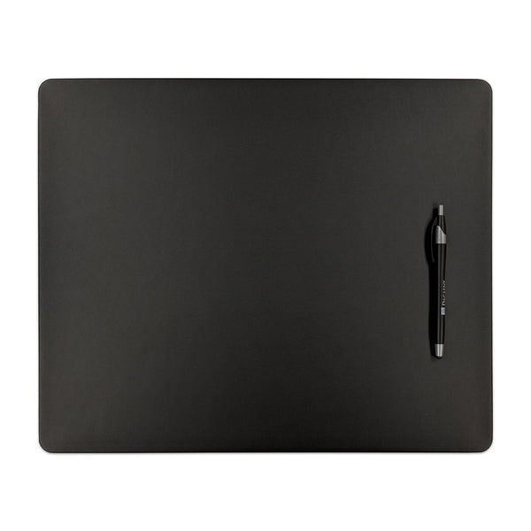 Black Leatherette 17" x 14" Conference Pad for Glass Tabletop