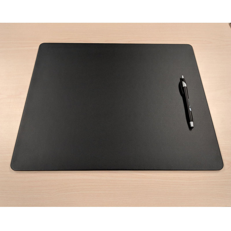 Black Leatherette 17" x 14" Conference Pad for Glass Tabletop