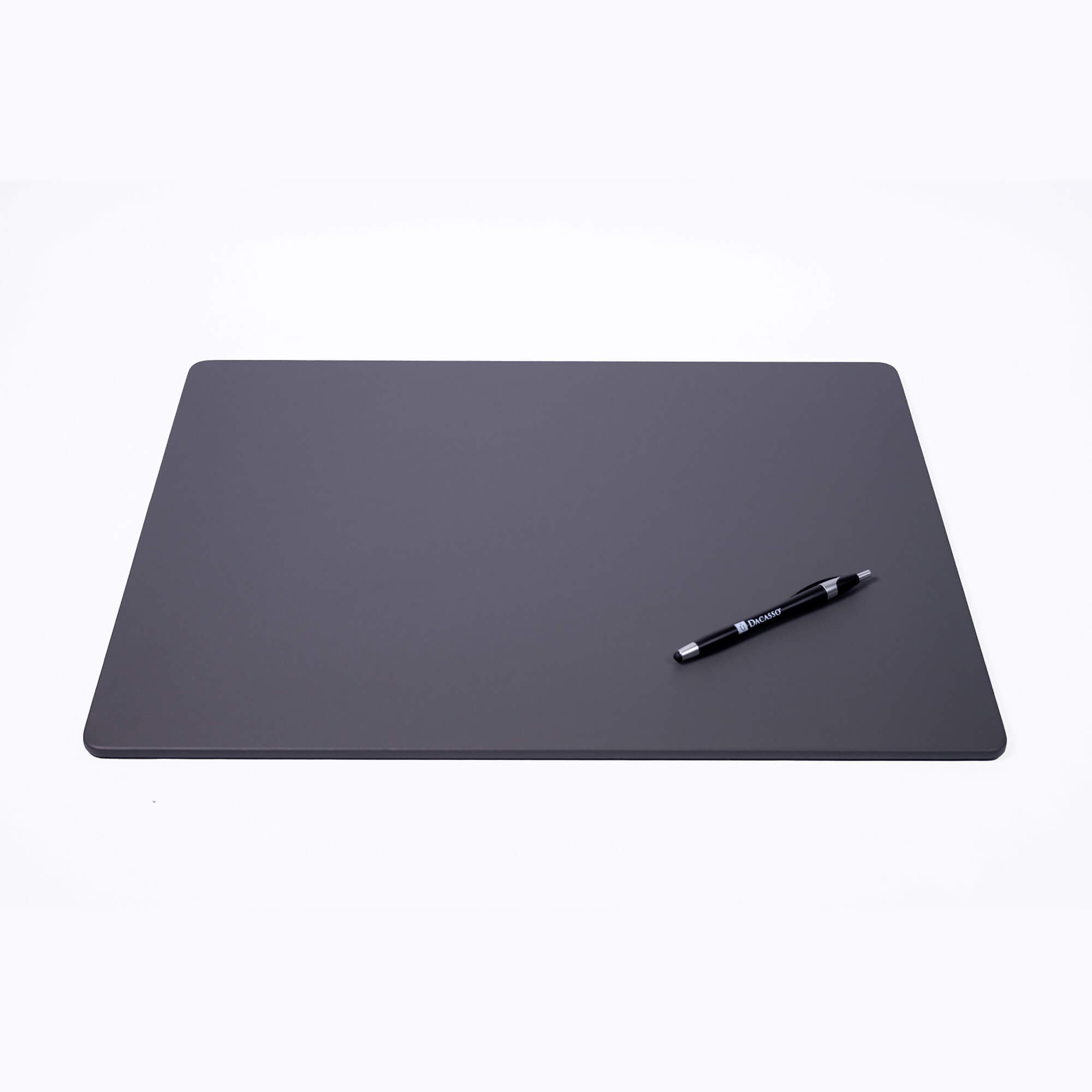 Gray Leatherette 20" x 16" Conference Table Pad