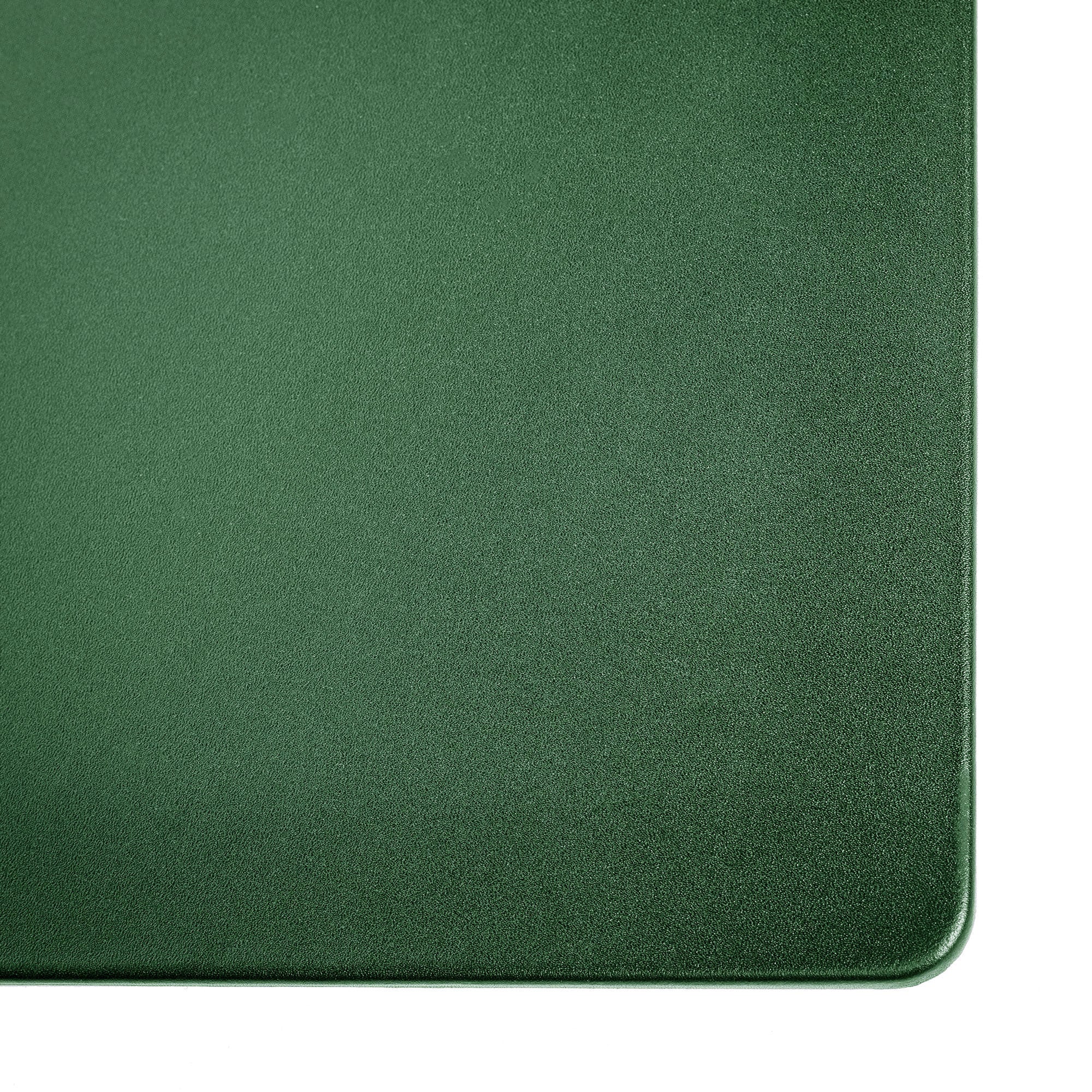 Dark Green Leather 17 x 14 Conference Table Pad