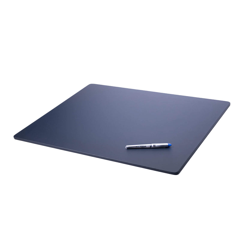 Navy Blue Leatherette 20" x 16" Conference Table Pad