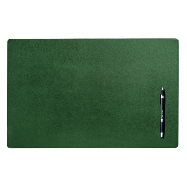 Dark Green Leatherette 22" x 14" Conference Pad