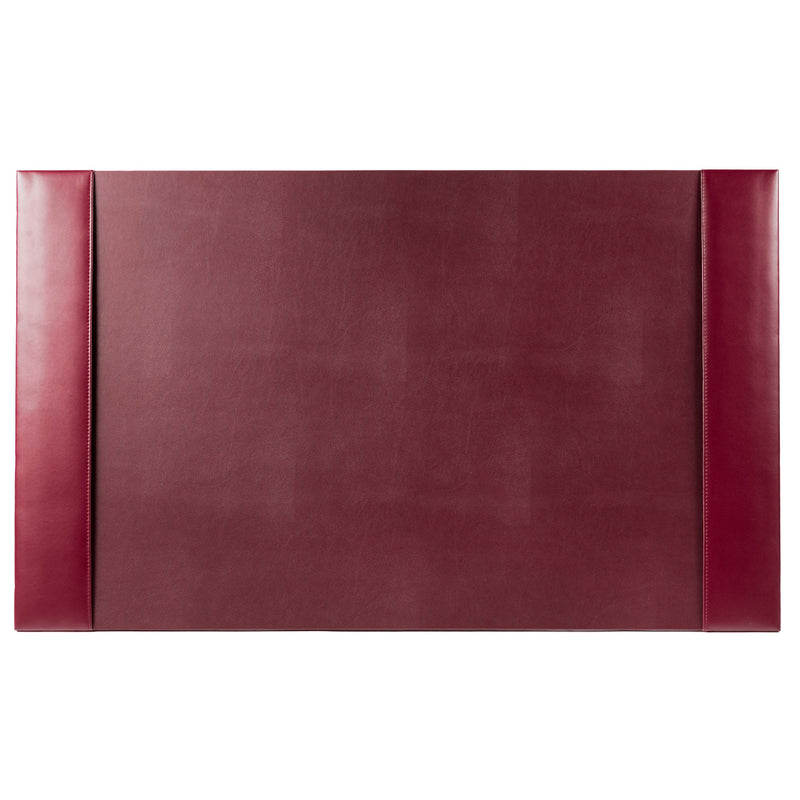 Burgundy Bonded Leather 30" x 18" Desk Pad