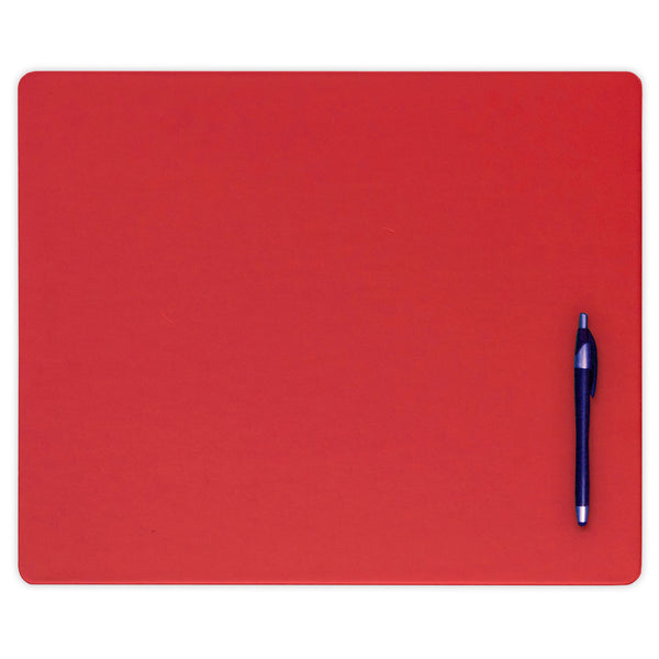 Red Leatherette 17 x 14 Conference Table Pad