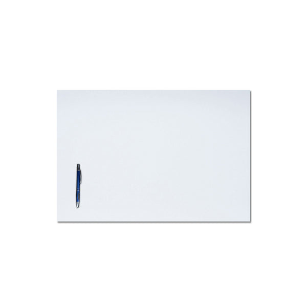 Dove White 25.5" x 17.25" Blotter Paper Pack